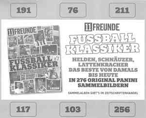 Sticker 94 Franz Böhmert & Willi Lemke Panini 11 Freunde Fußball Klassiker 